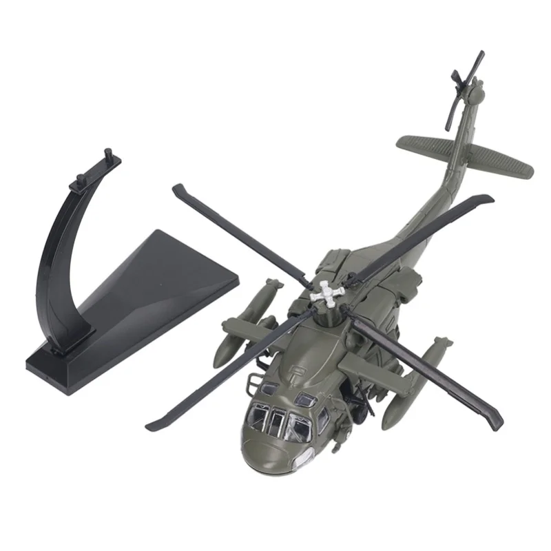 

Alloy Diecast Sound Light Armed Helicopter Model Toy Kid Attack Helicopter Toy Home Decoration Type 2