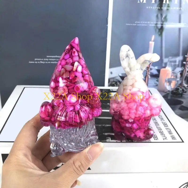 Unique Dwarf Shaped Clay Moulds Crafts Molds Silicone Material for DIY Hand-Making