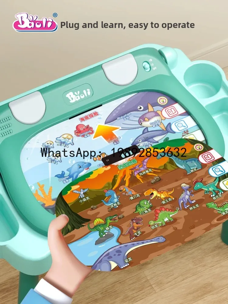 WJ Children's Early Learning Machine-Point Reading Engels Children's Intelligent Baby Talking Enlightenment Pule