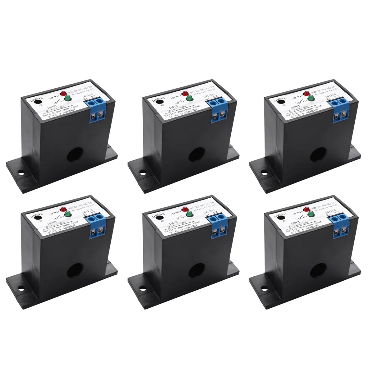 

6X Current Mutual Inductance Switch SZC23-NO-AL-CH Normally Open Current Detection Switch