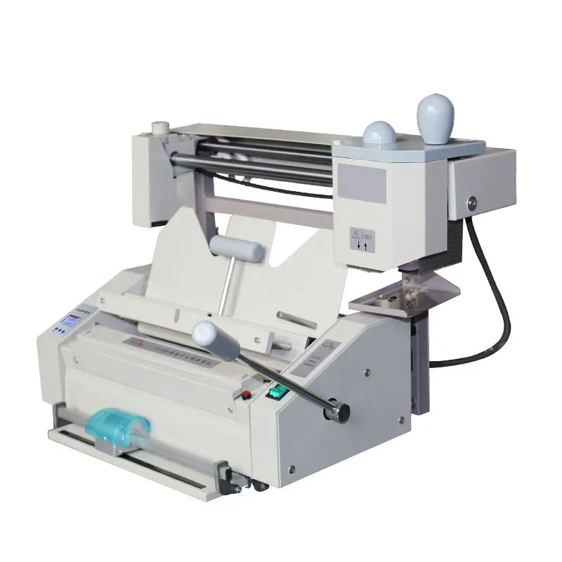 

Upgrade DC-30B+ A4 Format Wireless Manual Desktop Small Glue Binding Machine Tender Documents Books Papers Hot Melt Glue Binding