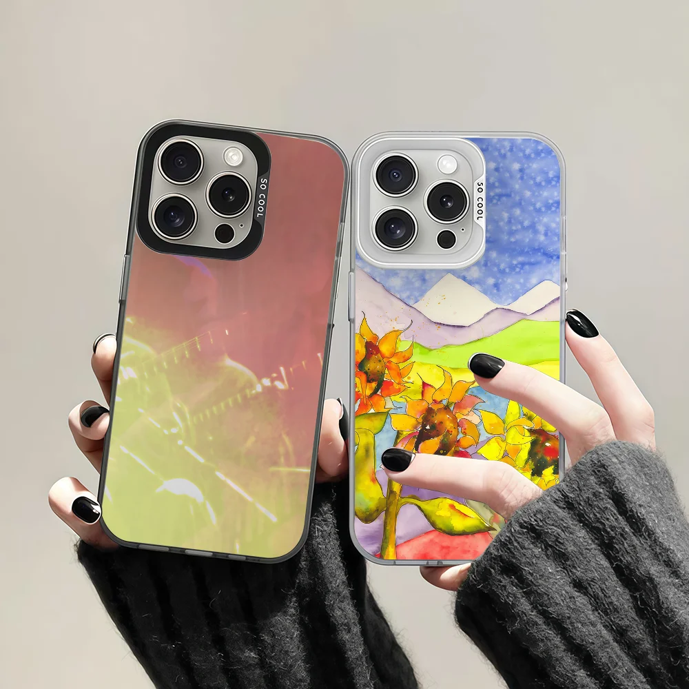 

Singer Adrianne Lenker Double Infinity Phone Case For IPhone 12 11 13 14 15 16 17Max Pro Plus Mini Protective IMD Color Cover