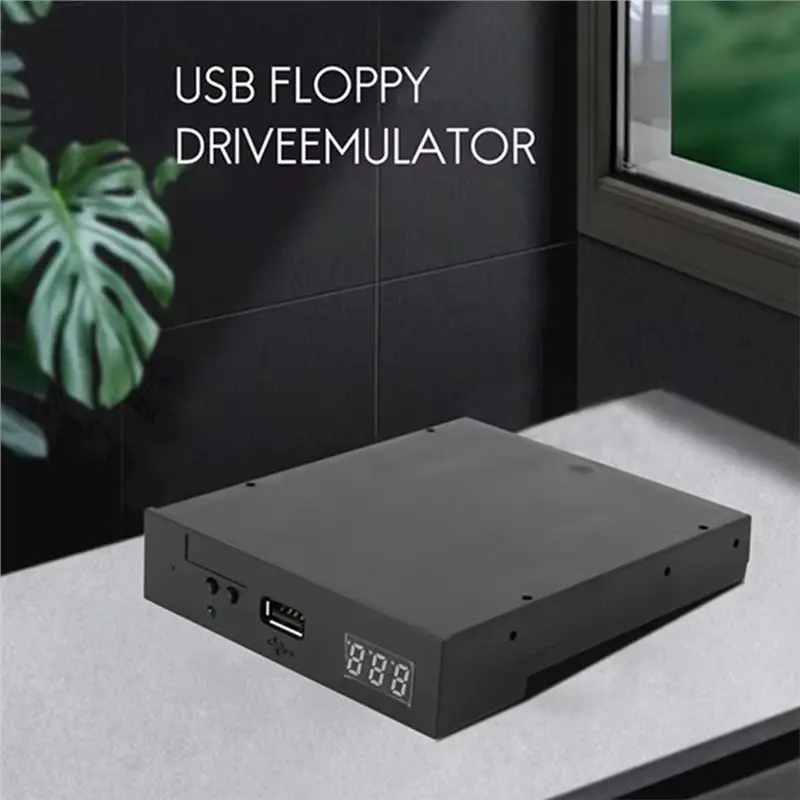 A13E-Usb Ssd Floppy Drive Emulator For Korg Electronic Keyboard Black 3.5 Inch 1.44Mb view 3