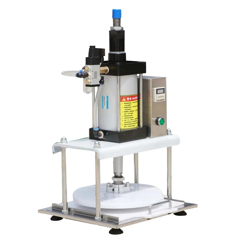 

Pneumatic Corn Cake Flattening Machine Commercial Customizable Pizza Embryo Pancake Spring Rolls Molding Machine