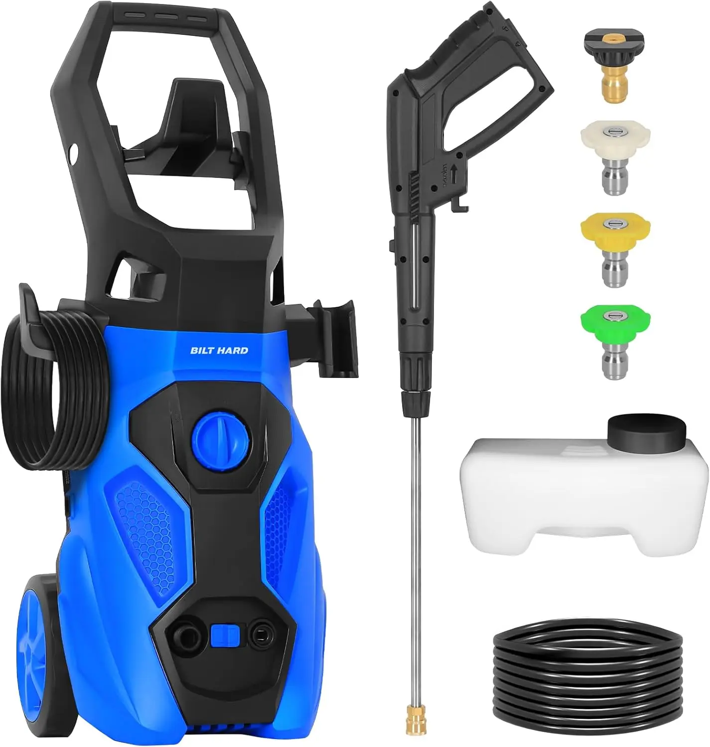 

Electric Pressure Washer for Cars, Driveway, Fences, Home, Patios - 1.76 GPM, 2300 PSI, Stainless Steel Wand