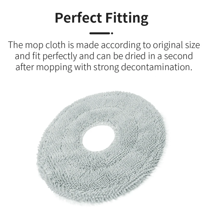 42 PCS Roller Side Brush Filter Mop Dust Bag For Dreame X40 Ultra/X40 Pro/S30 Pro/L40 Ultra Robot Vacuum Cleaner Parts