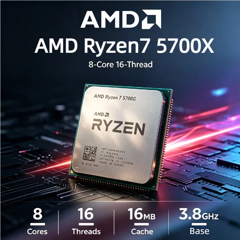 Amd Cpu Ryzen 7 - AMD Ryzen 7 5700G 8C 16T