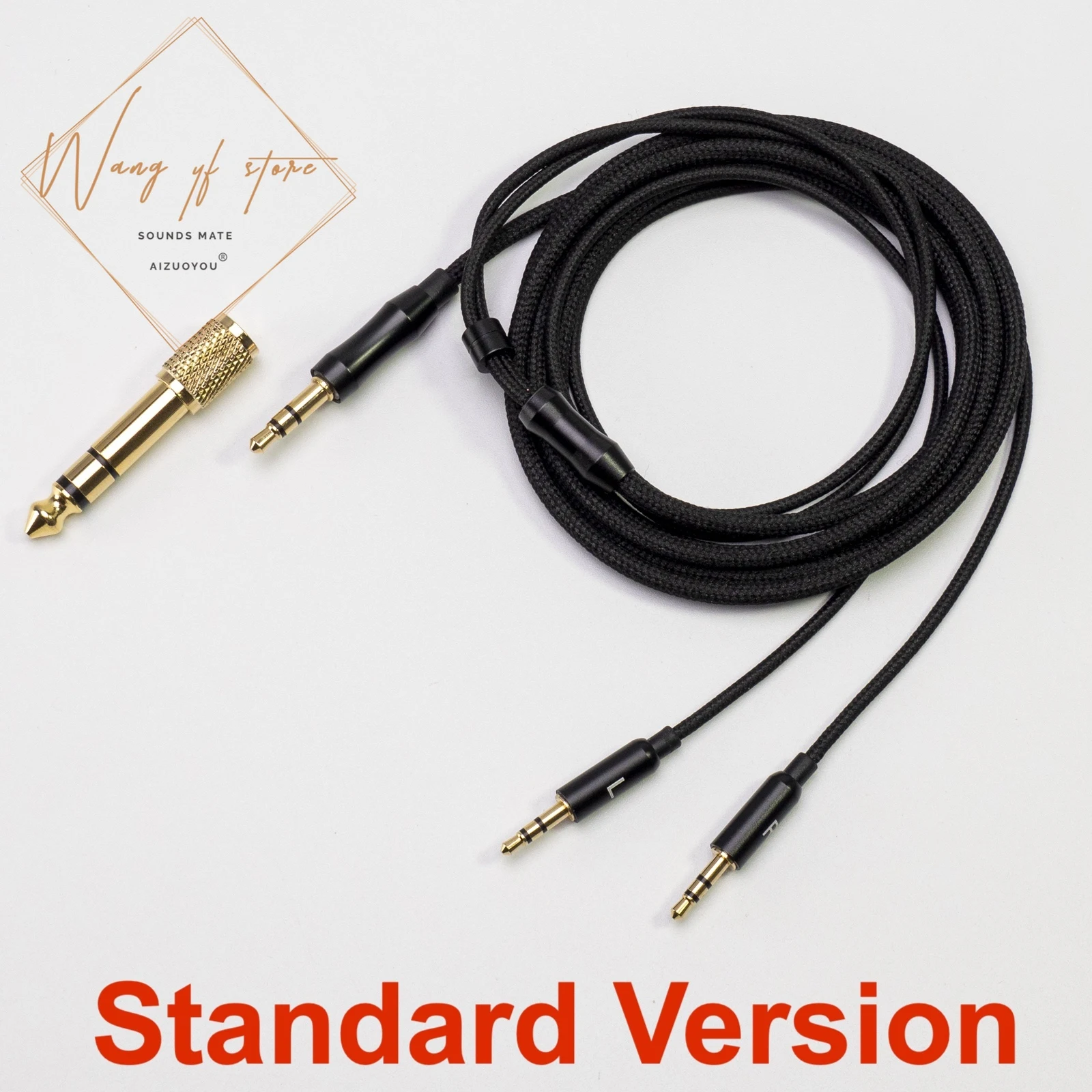 5N OFC Hifi Cable Wire Line For Xiaomi Xiao Mi Over Ear Headphone Headset All Smartphones Remote Control