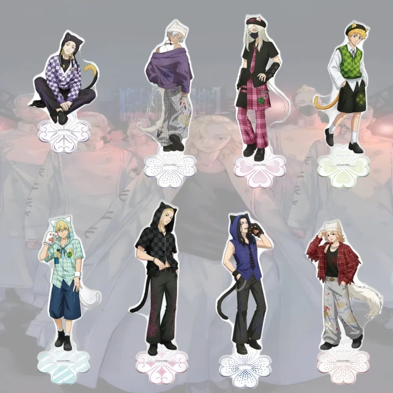 Tokyo Revengers Classic Anime Scene Acrylic Stand Figure Tabletop Display Ornament Collection Merchandise Keychain
