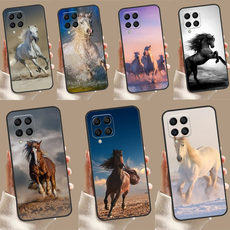 Horses Running For Samsung Galaxy M31s M13 M33 M53 M52 M32 M12 M14 M34 M54 M11 M21 M51 M20 M15 M55 Case