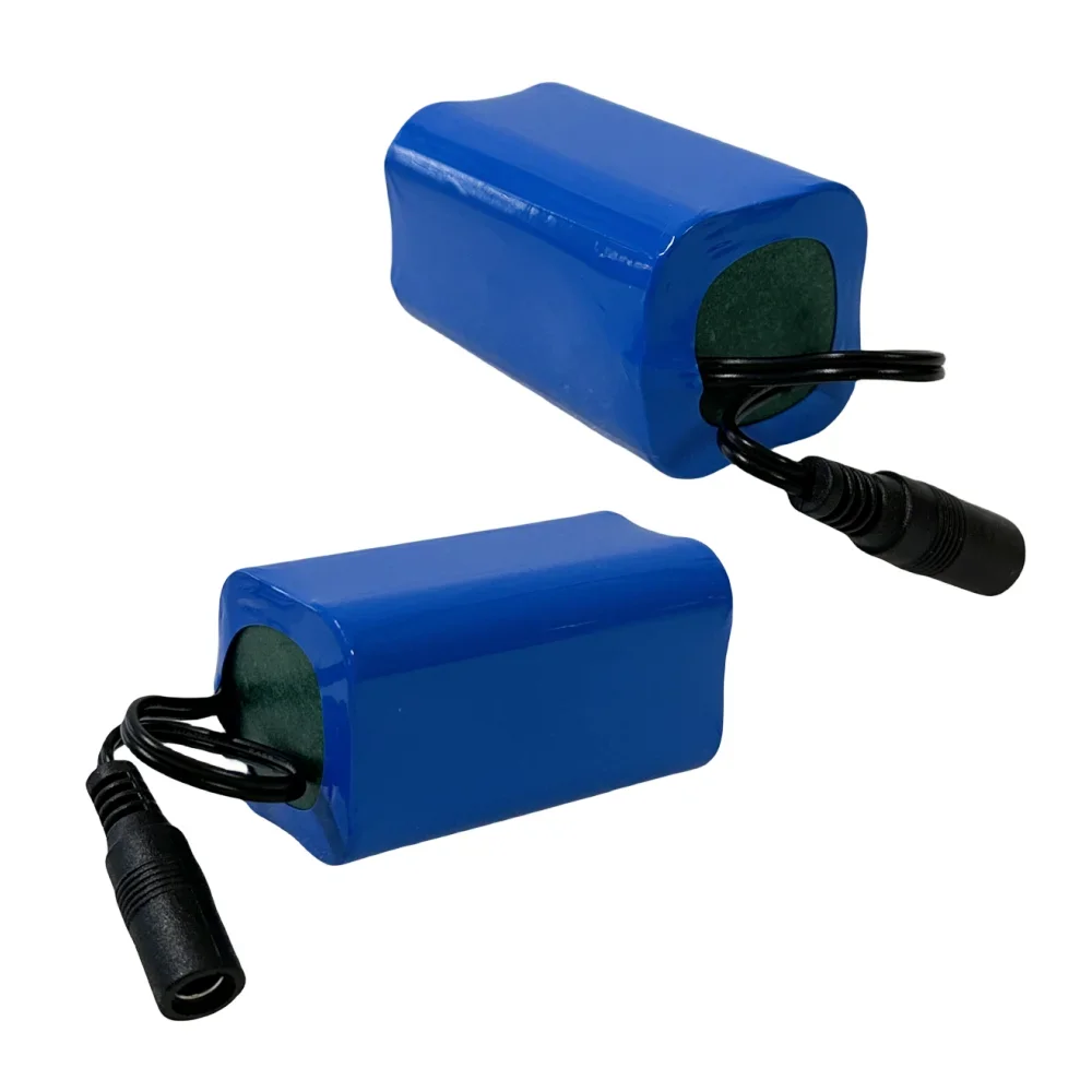 18650 2S2P 7.4V 6000mAh Rechargeable Lithium-ion Battery Pack,For Speakers, wireless monitoring devices, LED lighting etc