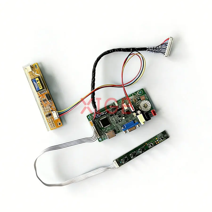 

For N141C1 LTN141WD LTN141BT06 N141C3 LCD Display Drive Controller Board Kit DIY 1440x900 1440*900 30 Pins LVDS VGA+HDMI 1-CCFL