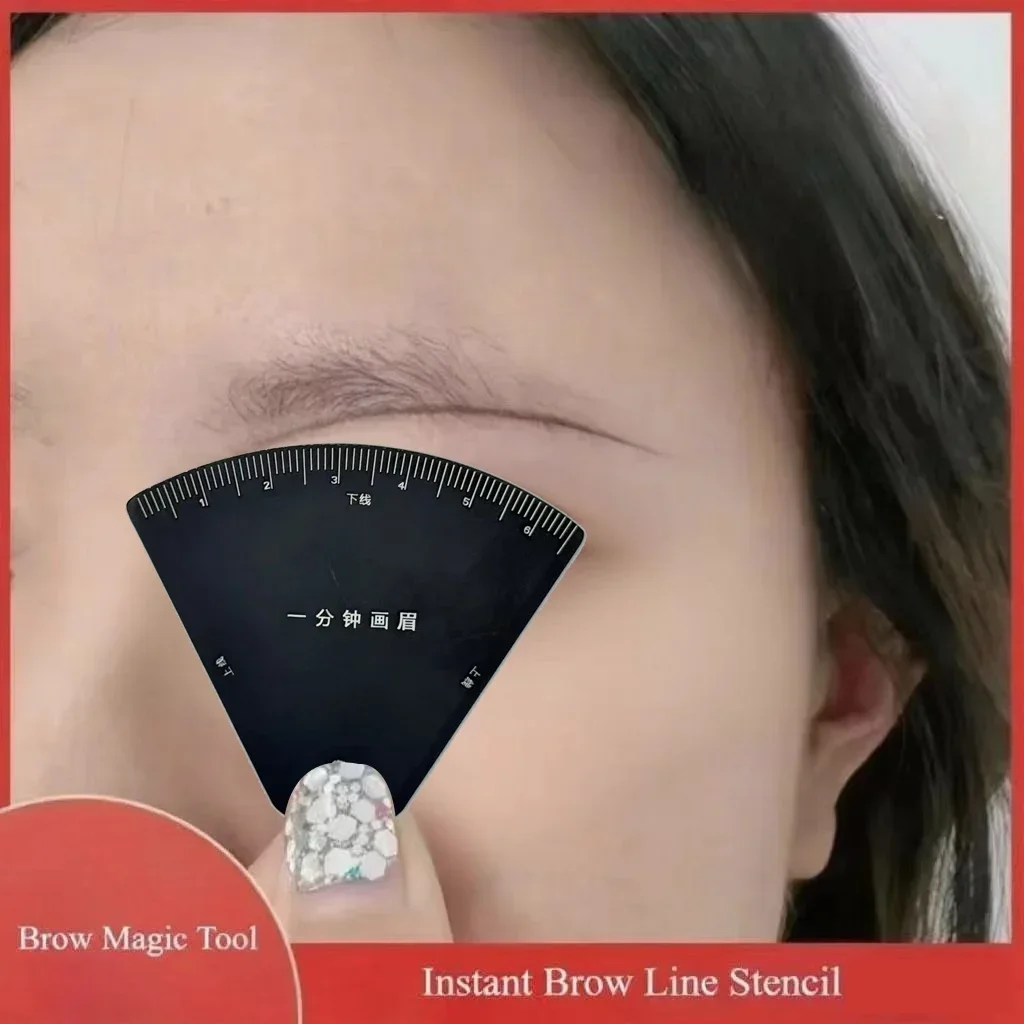 Upgraded 1-Minute Brow Styler w/ Contoured Fit - Easy Natural Looking Brows, Long Lasting
