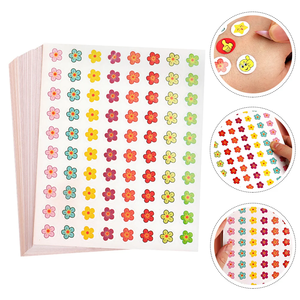 50 ورقة ملصقات زهور لمكافأة المعلم الرائعة القابلة للإزالة للديكور متعدد الوظائف لرياض الأطفال سجل القصاصات الحرفية