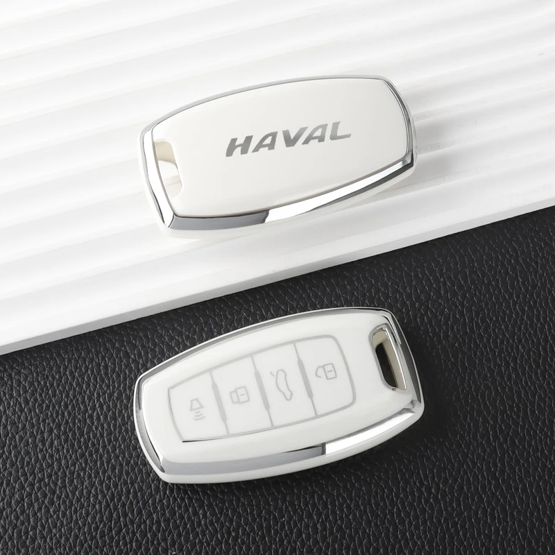 Weiche TPU-Autoschlüsselhülle für Great Wall Haval Jolion 2022, H6, H7, H9, F7, F7X, GMW, Dargo, Schutz, Schlüsseltasche, Schlüsselanhänger, Zubehör – Detail 8