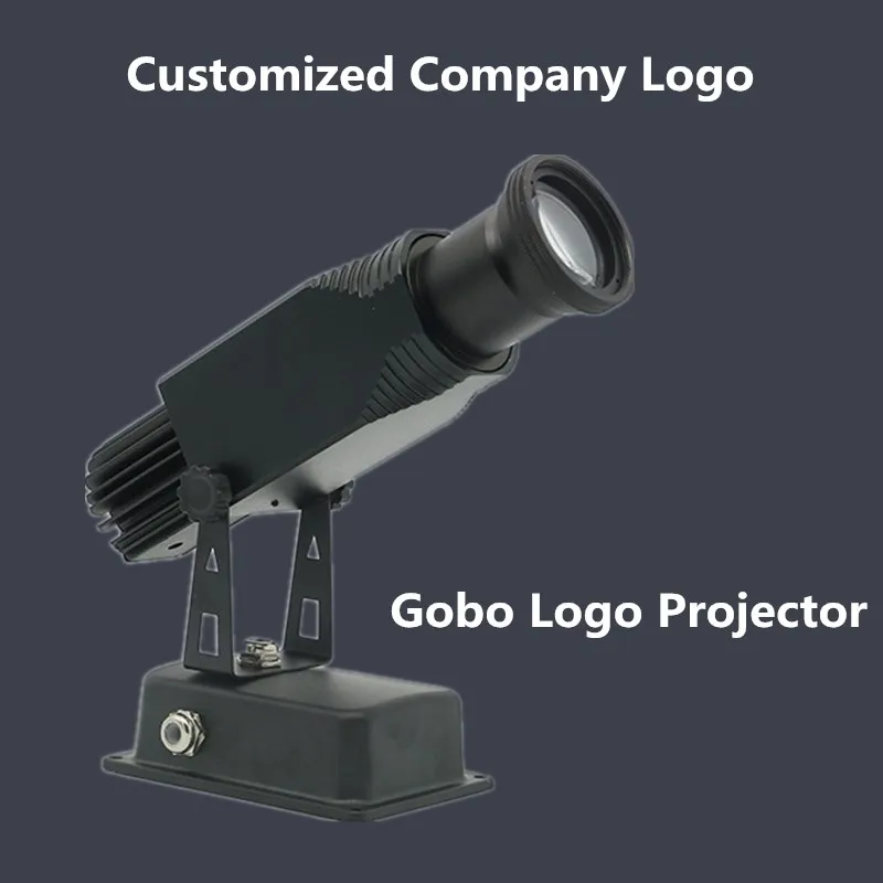 

Gobo Logo Projector 25W 50W Ads Shop Mall Restaurant Welcome Laser Shadow Design Own logo Customized Display Advertising Foo