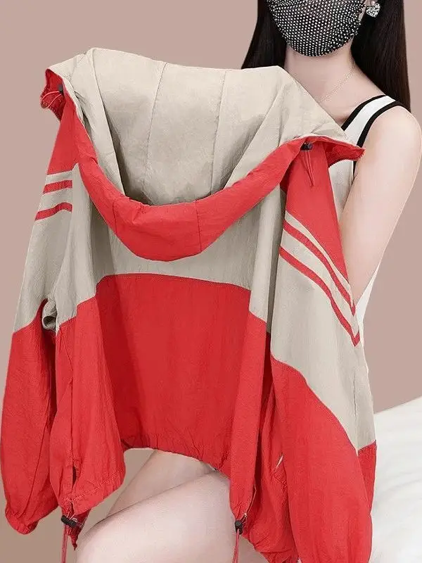 

Large Size Breathable Outdoor Women's UV Protection Clothing Summer New Sle Ladies Sunscreen Clothes Anti-Uv Outdoor irt
