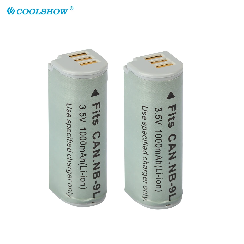 NB-9L Battery / 1000mAh NB 9L Battery for Canon Power Shot N SD4500 IS IXUS 1000 1100 500 510 HS 50S ELPH 520 530HS Batteries
