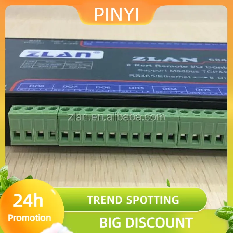 

Promotion Digital Input Relay Output Analog Input Modbus Tcp Io Module Ethernet Rs45 Network Io Rs485 Controller