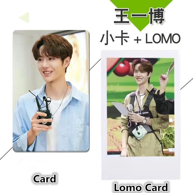 20PCS Xiao Zhan Wang Yibo Figure Lomo Card The Untamed Wei Wuxian Lan Wangji Cute Role-Player Exquisite Creative Photo Card Gift