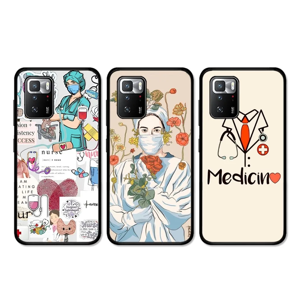 Medicine Doctor Nurse Phone Case For Redmi 5 6 7 8 9 10 Plus Pro 6 7 8 9 A GO K20 K30 K40 Pro Plus F3 Fundas