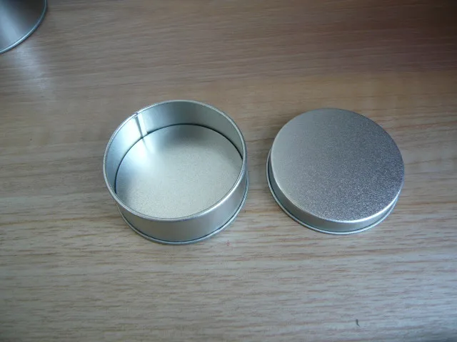 Tin Jar For Cream Balm Nail Candle Cosmetic Container Refillable Bottles Tea Cans Mini Metal Box