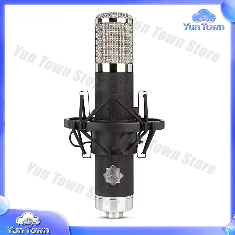 AK47 Professional Mic 34mm Capsule Condenser Large Diaphragm Studio Microphone for Vocal Recording Singing for Home Studio