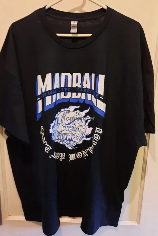 Official Madball Can'T Stop Wont Stop T Shirt Nyhc New York Hardcore Punk 3Xl