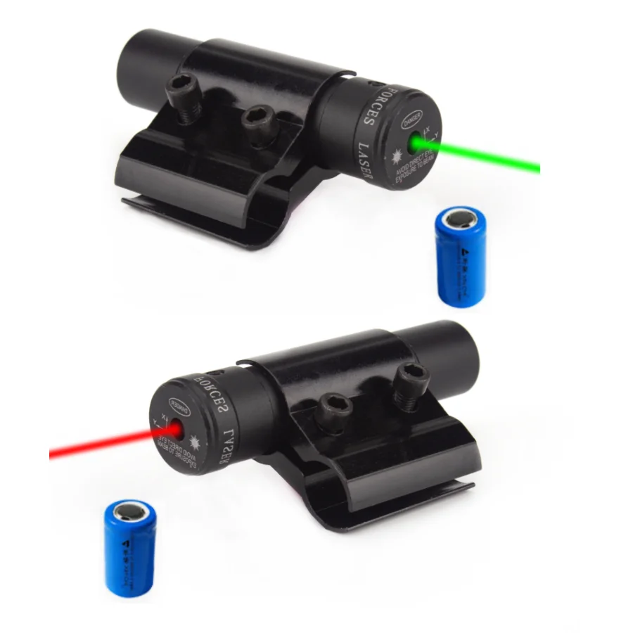 Red Dot Scope Laser Sight Laser Pointer with Rechargeable Battery 20mm Picatinny Rail Laser Scope Sight