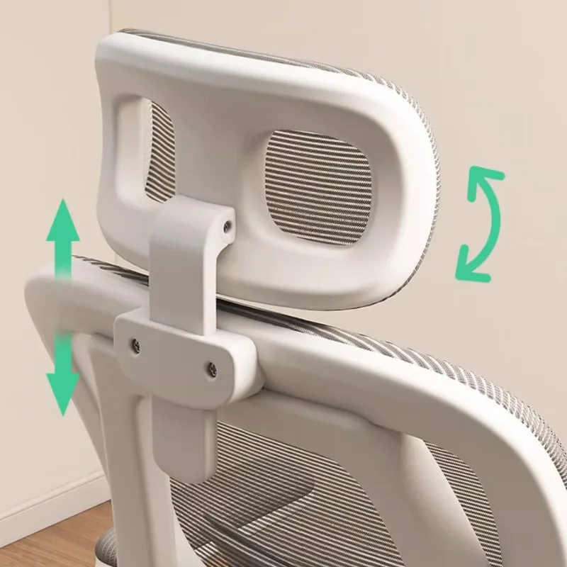 Silla De oficina ergonómica para estudio, cómoda silla giratoria De diseñador para juegos móviles, ordenador, Chaise De Bureaux, muebles De