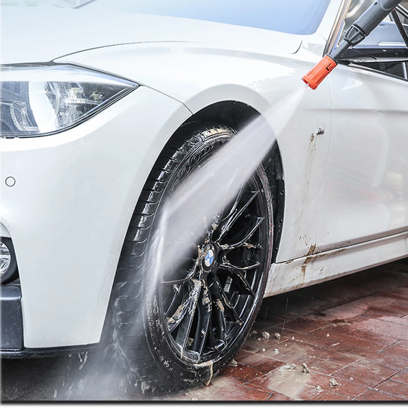 

High Pressure Cleaner Portable Car Washer Automatic Washing Water Gun Cleaning Tools For Household Garden Spraying 1200 W/1400 W