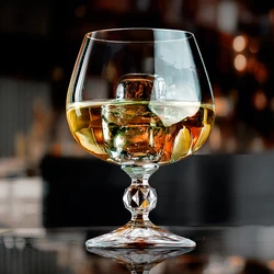 Exquisite crystal glass Brandy glass Whiskey Tasting glass Classic style beer glasses for bars and home parties