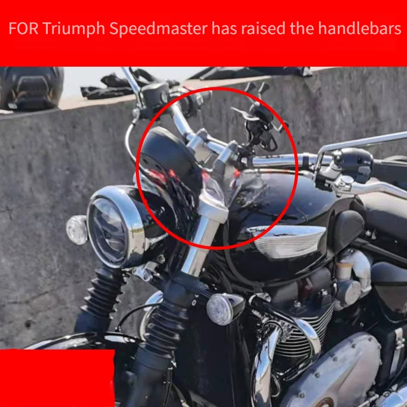 For Triumph Speedmaster Handlebar Riser Pullback Elevador Manillar Moto Accesorios Moto