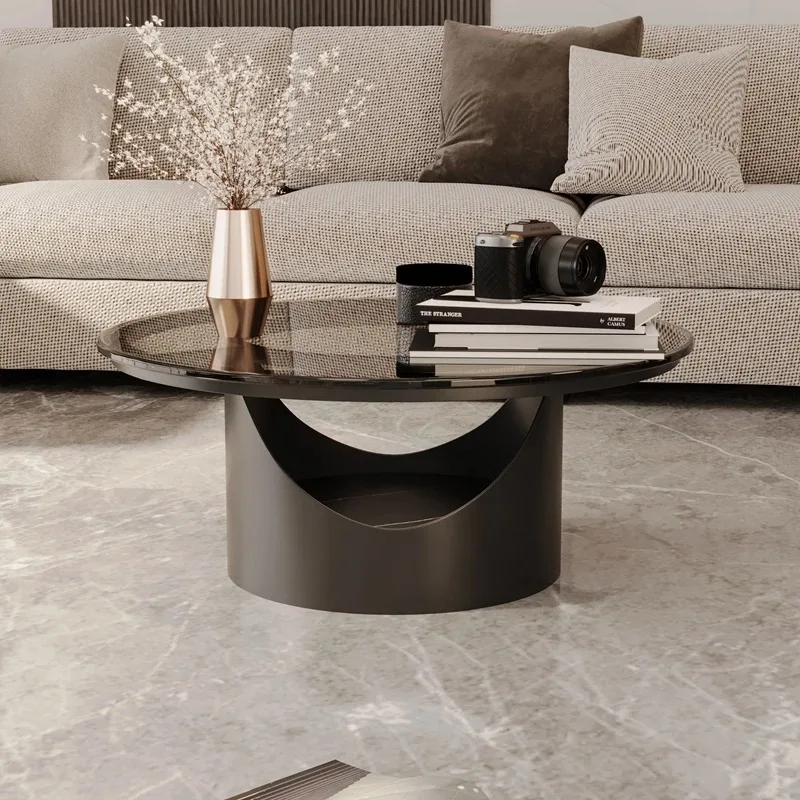 Save Space Center Coffee Table Modern Simple Transparent Minimalist Moving Cheap Side Table Aesthetic Meubles Unique Furniture