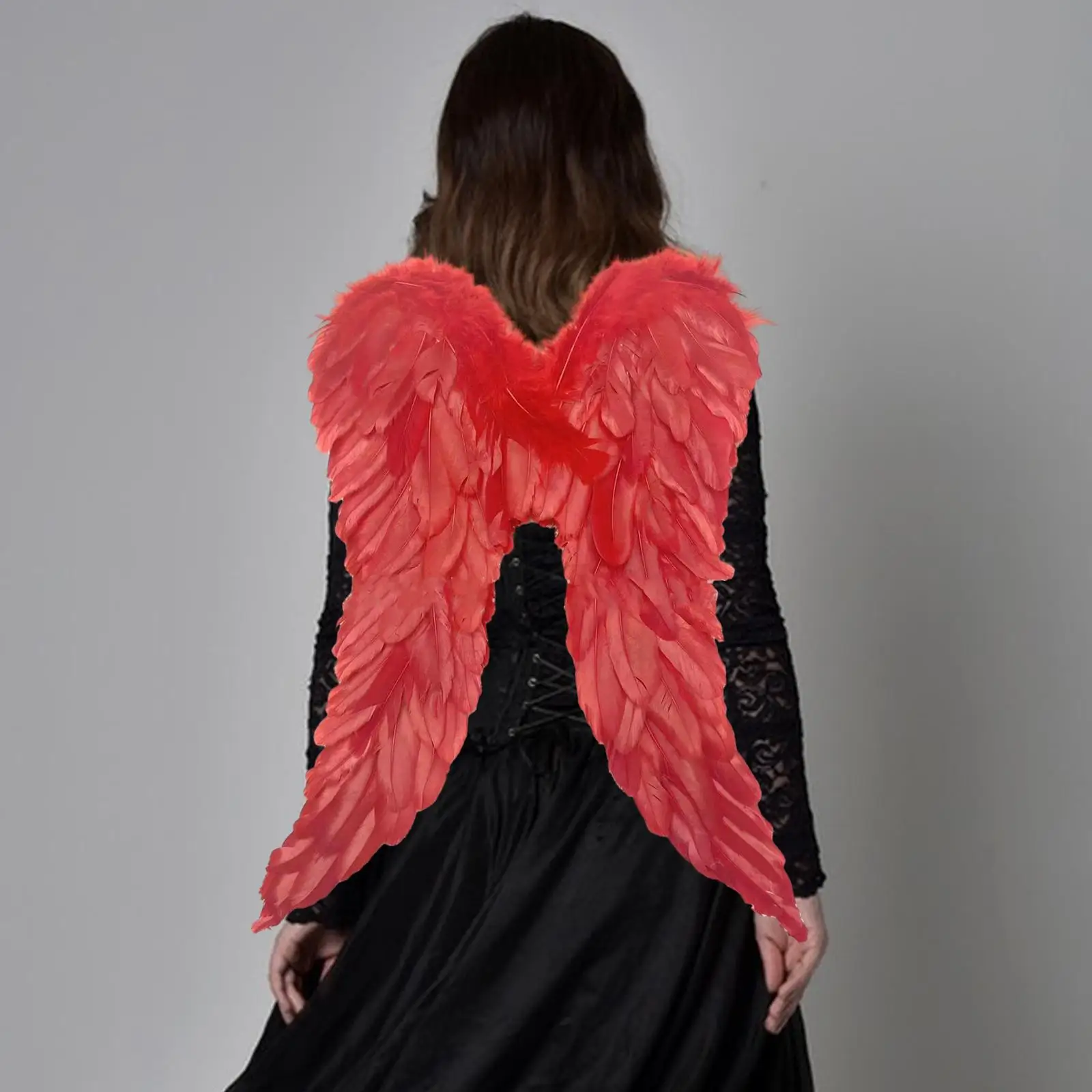 Angel Wing Cosplay Women Fancy Dress Cute Halloween Costume Fairy Wing per Stage Performance Holiday Birthday Role Playing Party