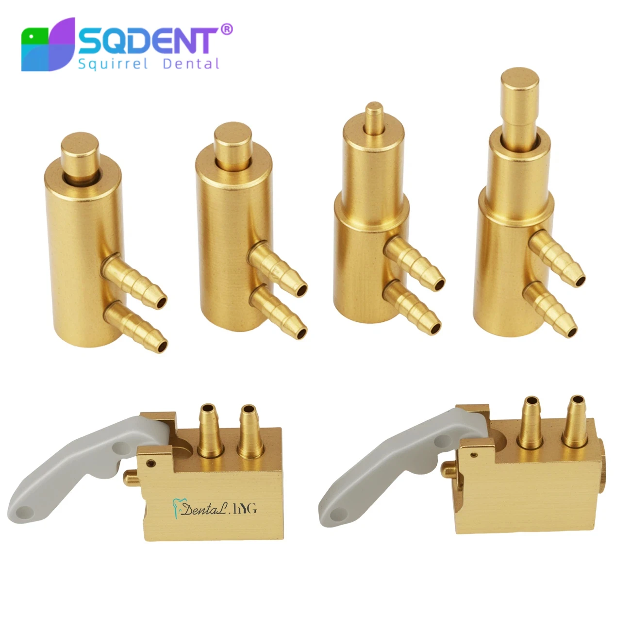 SQDENT 1Pc Dental Holder Valve Normal Open/closed Dental Valve Handpiece Hanger Opens