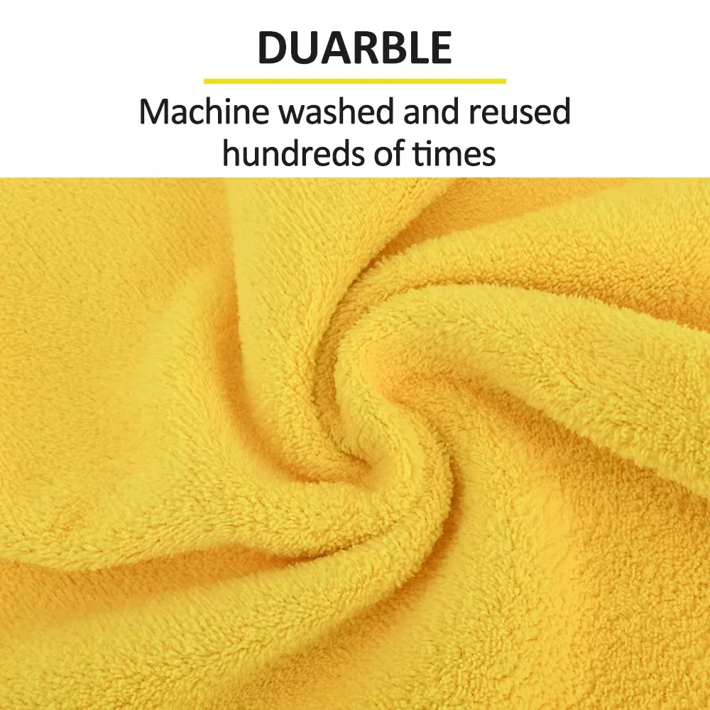 Super Absorbent Car Wash Microfiber Thick Towel Car Cleaning Drying Cloth Auto Car Care Cleaning Towel Wash Cloths