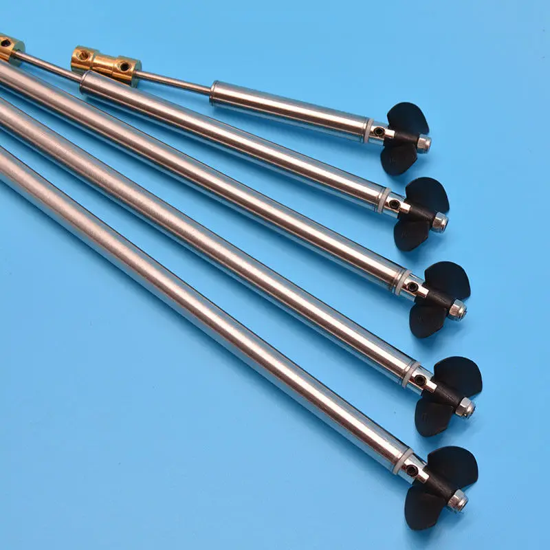 Model 3mm boat shaft assembly, transmission shaft, boat model shafting assembly, stainless steel boat shaft, propeller set