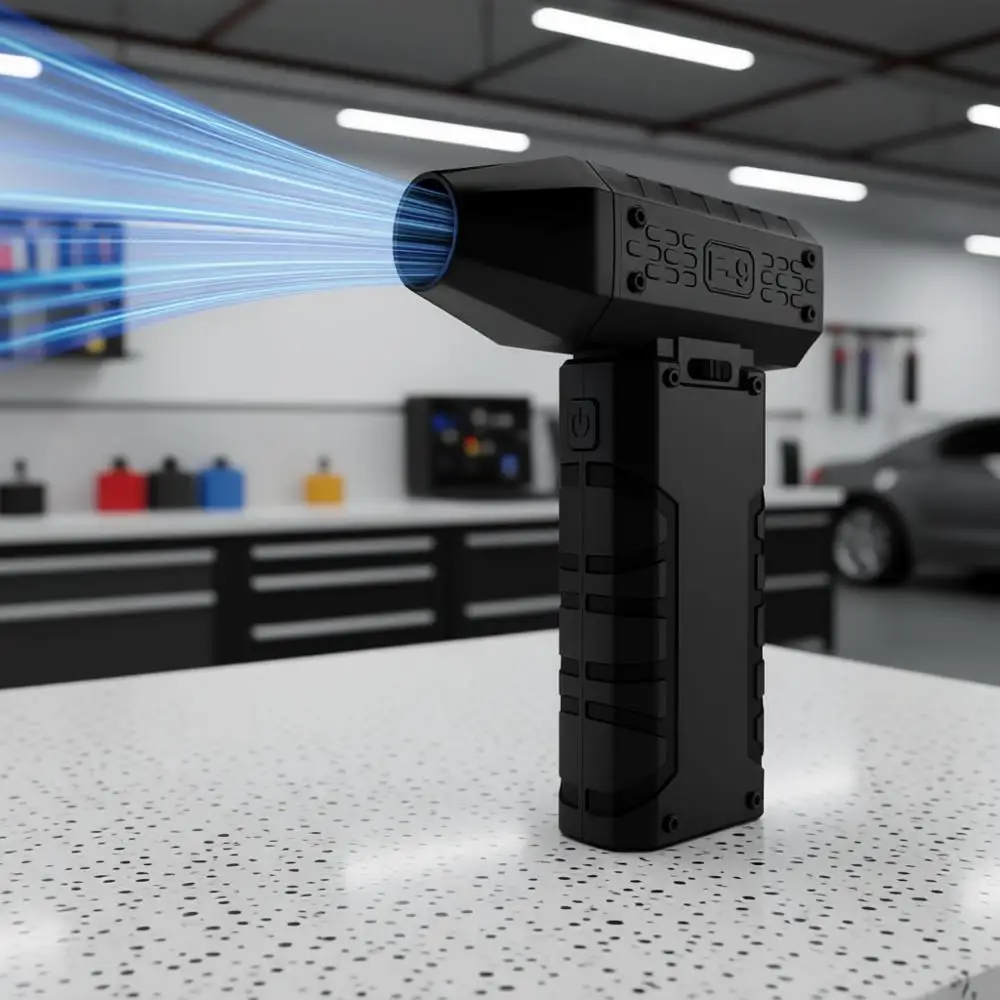 

Электрический пылесборник 130000 об/мин со светодиодной подсветкой, 100-ступенчатая регулировка, перезаряжаемый беспроводной воздуходув для чистки клавиатуры и устройств