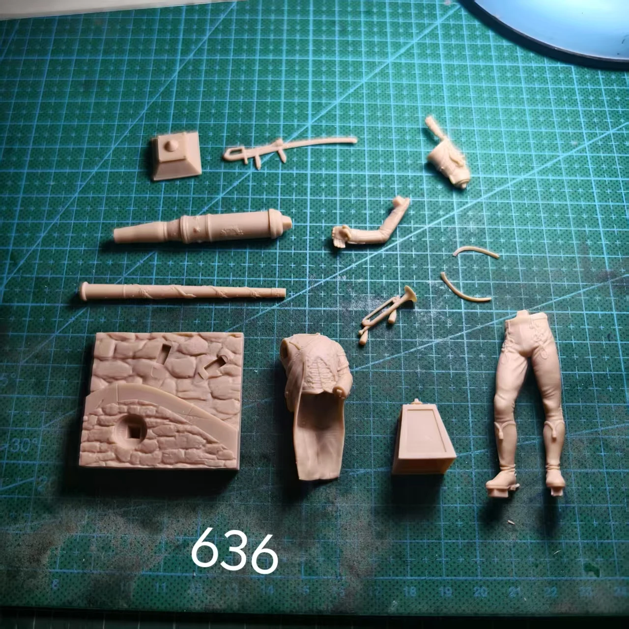 1/24 レジンモデルフィギュア GK 未組立・未塗装キット