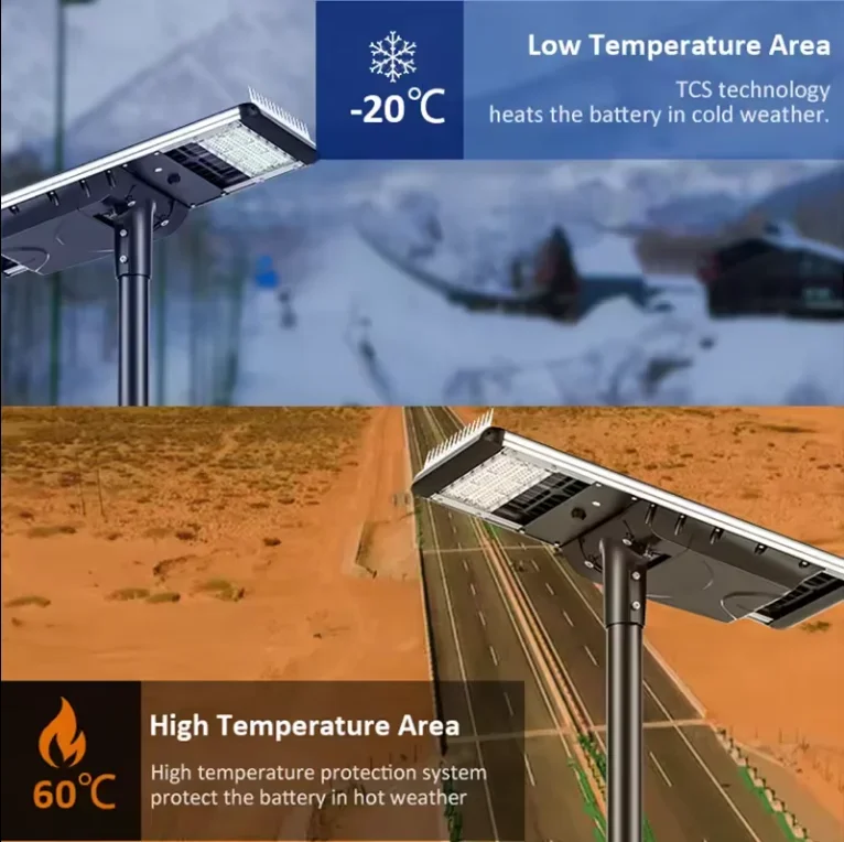 Fabbrica ad alto lume 40w 60w 80w 100w 120w sensore telecomando impermeabile esterno integrato tutto in uno lampione solare a led