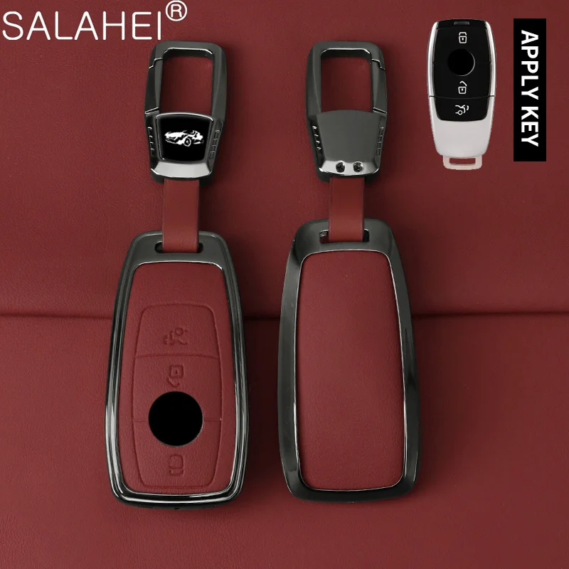 Cover Protector Shell Bag Zinc Alloy Car Key Case For Mercedes Benz A C E S G Class W177 W205 W213 X167 W222 CLA GLE GLB GLS AMG