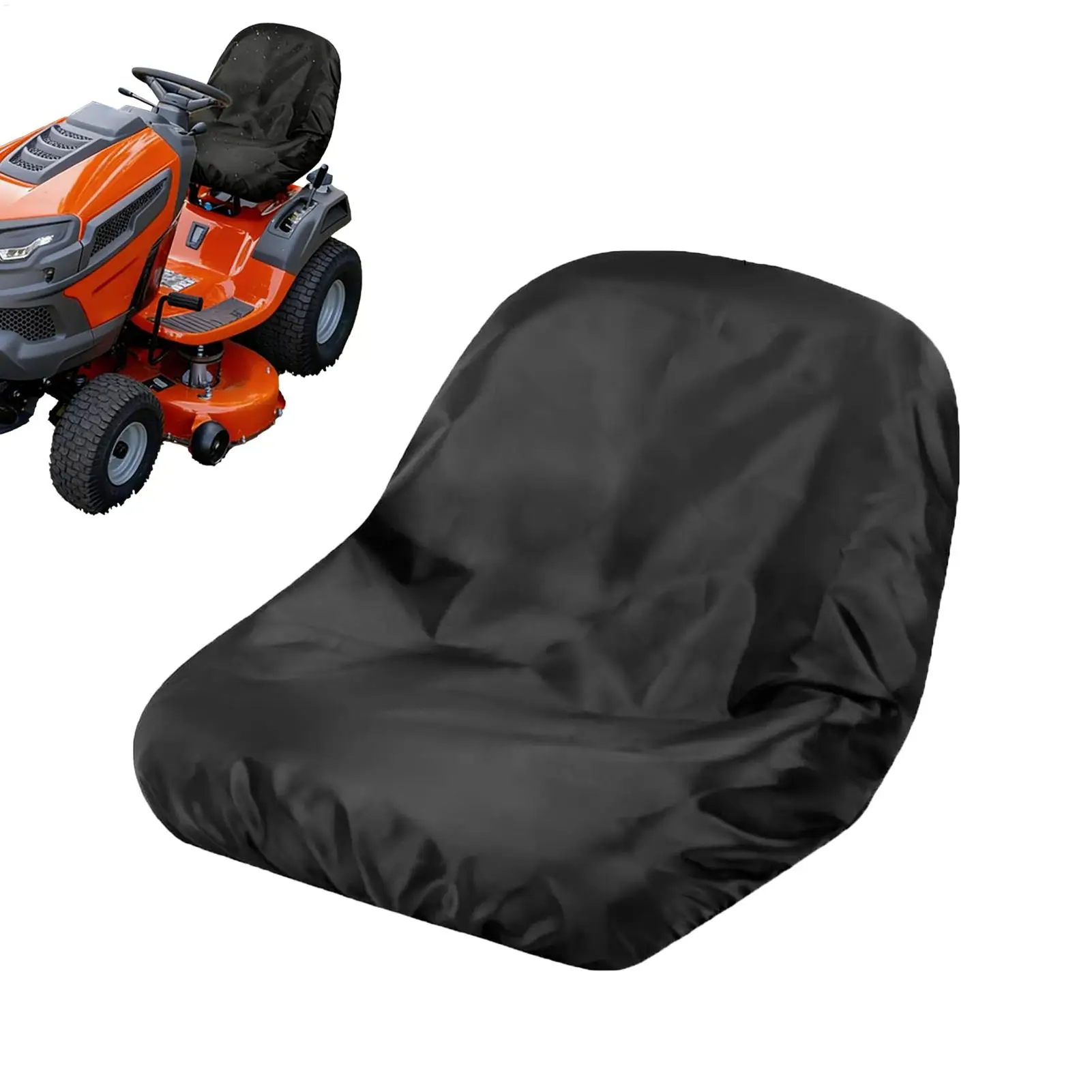 Lawn Mower Seat Cover Sunproof Weatherproof Tractor Cushion Protector Lawn Mower Seat Cushion Cover for Lawn Country Outdoor