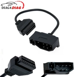 7pin To OBD2 16Pin Cable Converter for Ford 7 Pin Connector Adapter OBD2 Diagnostic Scanner Cable Adaptor For Ford