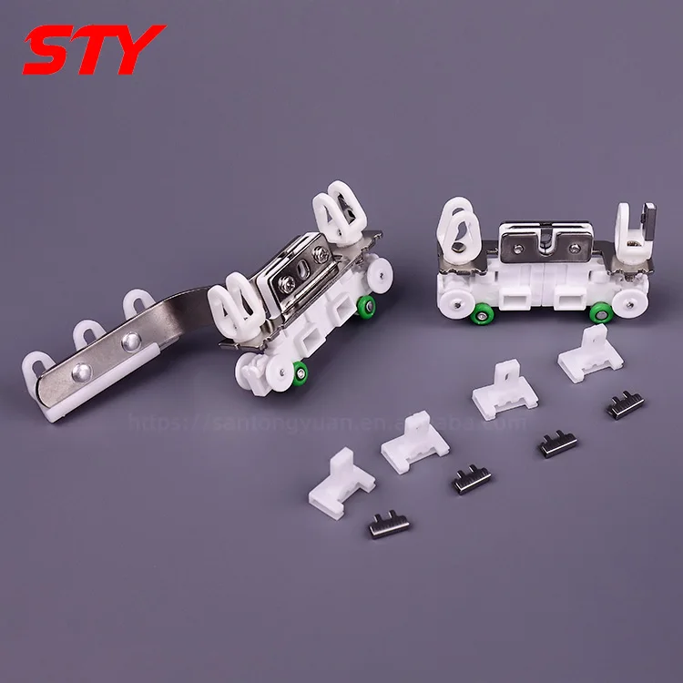 

10 шт., S-волновая электрическая дорожка, занавеска в форме змеи, рычаг из нержавеющей стали, открывалка для штор Master Carrier