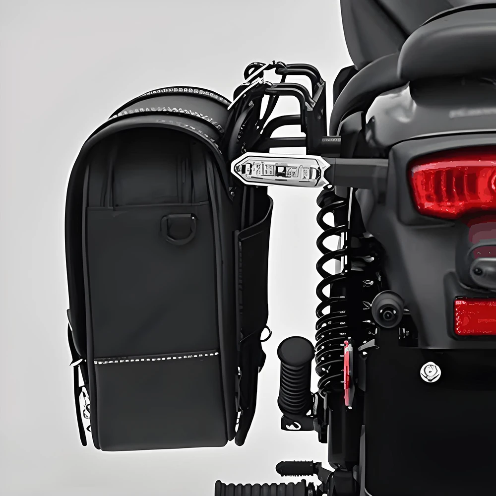 Side Luggage Rack Saddlebag Bracket for Kawasaki Eliminator 500 450 400 500SE 2023 2024 2025 Side Trunk Bag Support Mount Holder