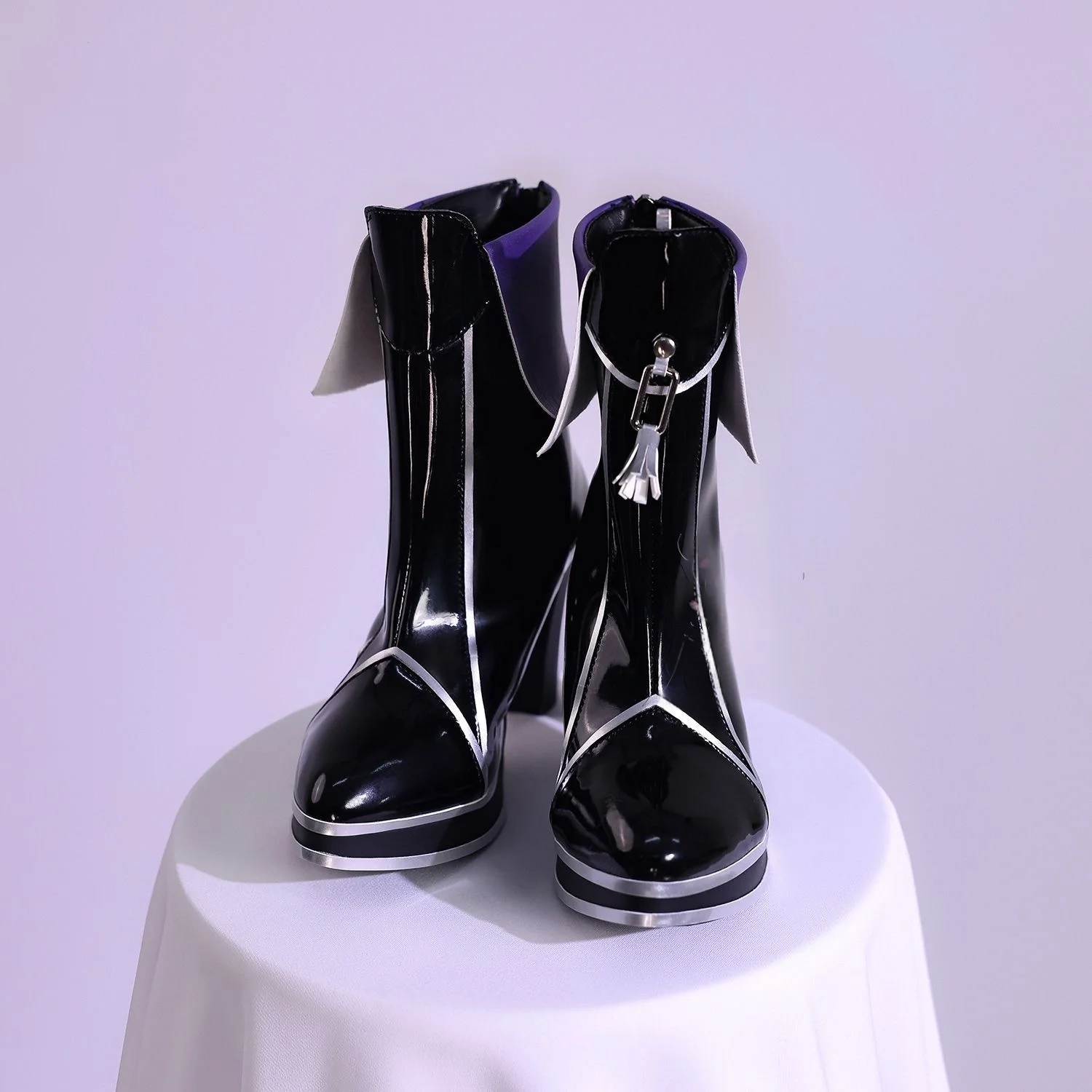 Arknights Lin Cosplay Game Schoenen Anime Lin Yuxia Accessoires Rekwisieten Halloween Kostuums voor Man Vrouw Schoen