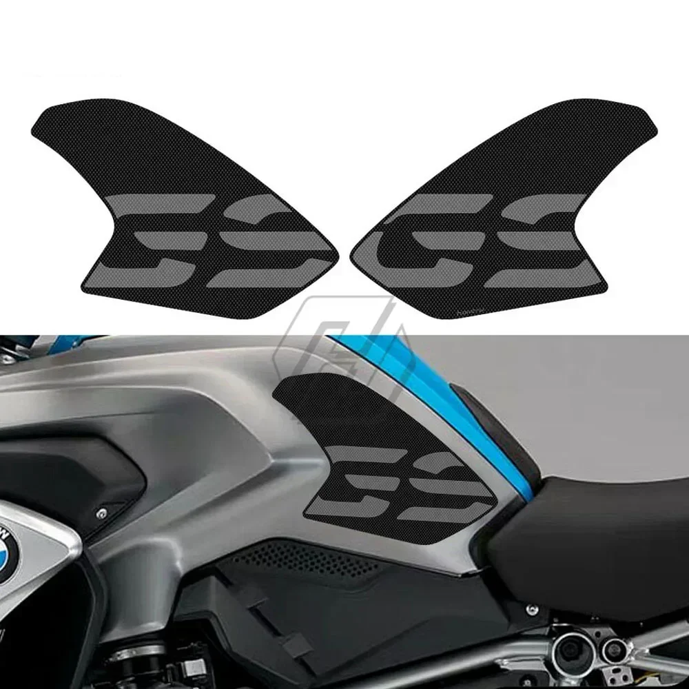 

Motorcycle Anti Slip Sticker Side Grip Protector Tank Traction Pad For BMW R1200GS 2013-2017