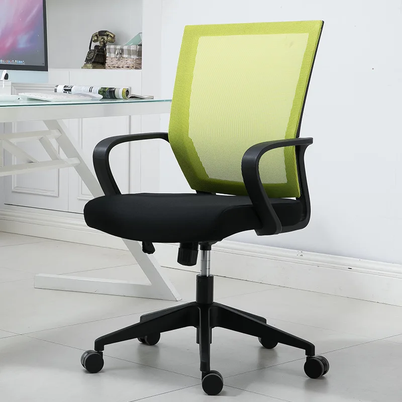 Staff office chair, backrest mesh meeting, staff computer rotation