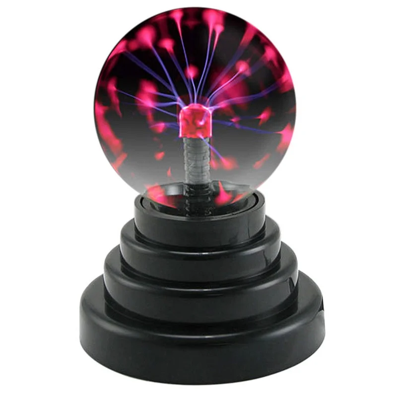 3Inches Night Light USB Charging Magic Plasma Ball for Holiday Party Children Christmas Decor